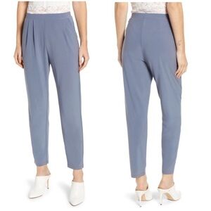 Leith Pleat Front Trousers Color: Grey Grisaille XS
